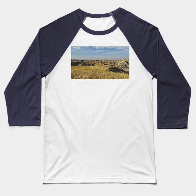 Dusty Views Baseball T-Shirt by IanWylie87